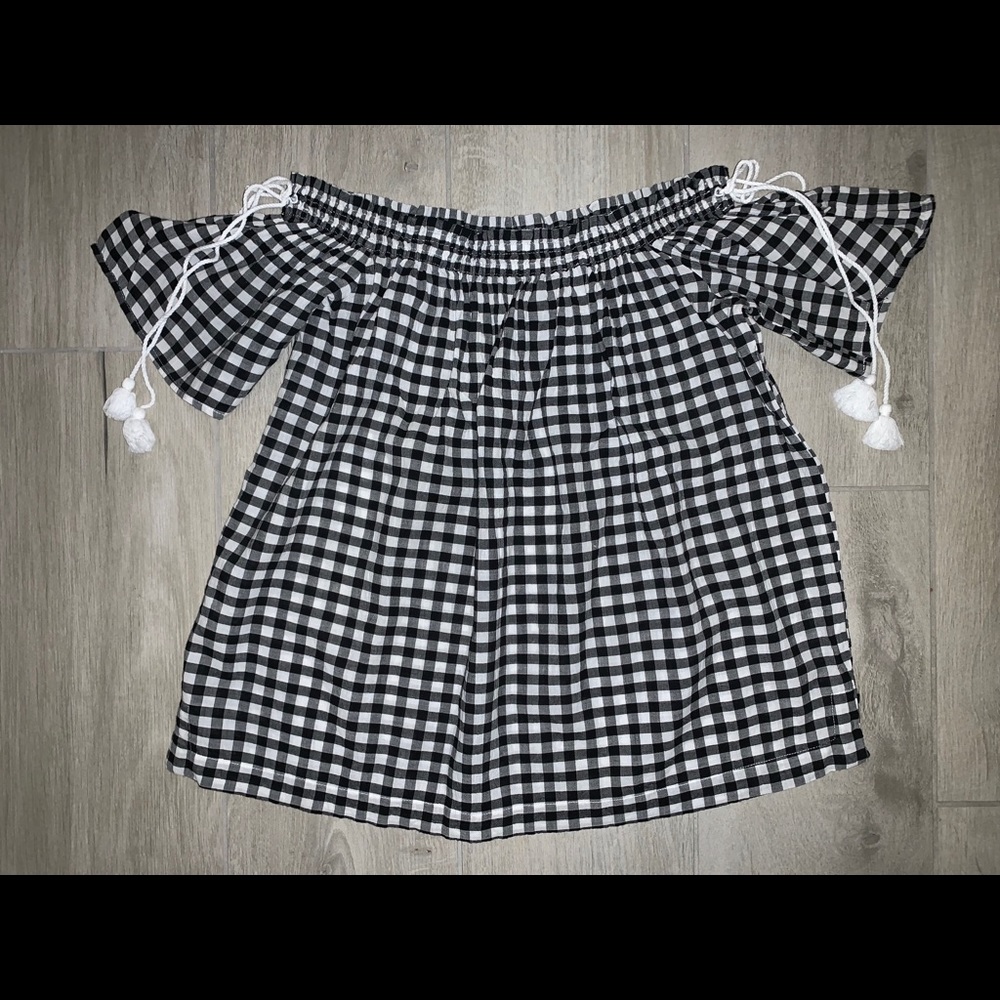 Loft off the shoulder shirt